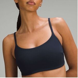 Lululemon Wunder Train Strappy Racer Bra C/D Cup Navy